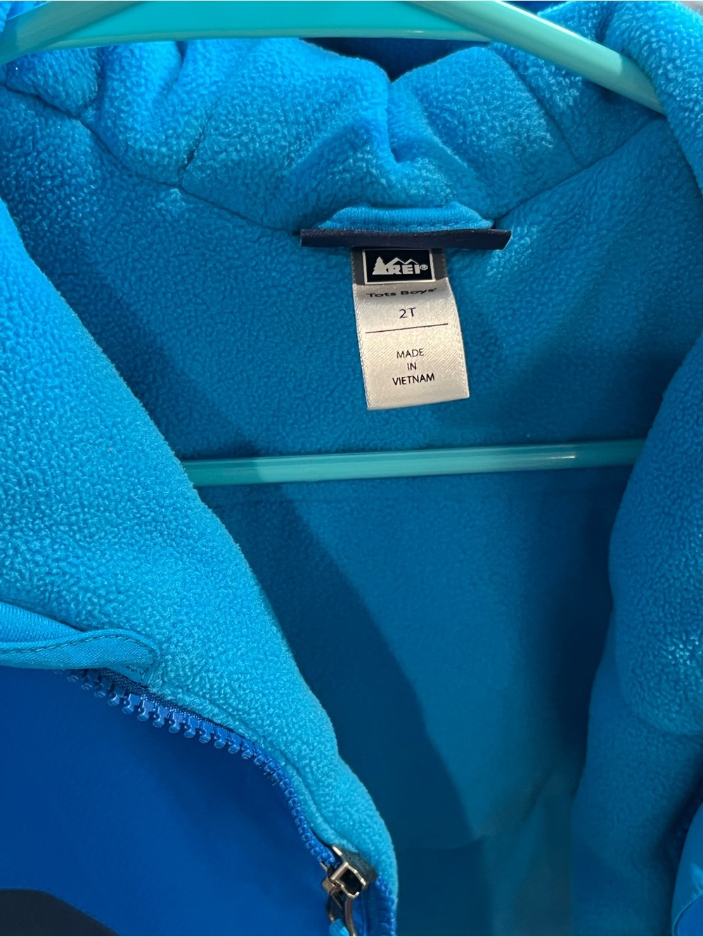 REI Kids' Bright Blue Puffer Jacket